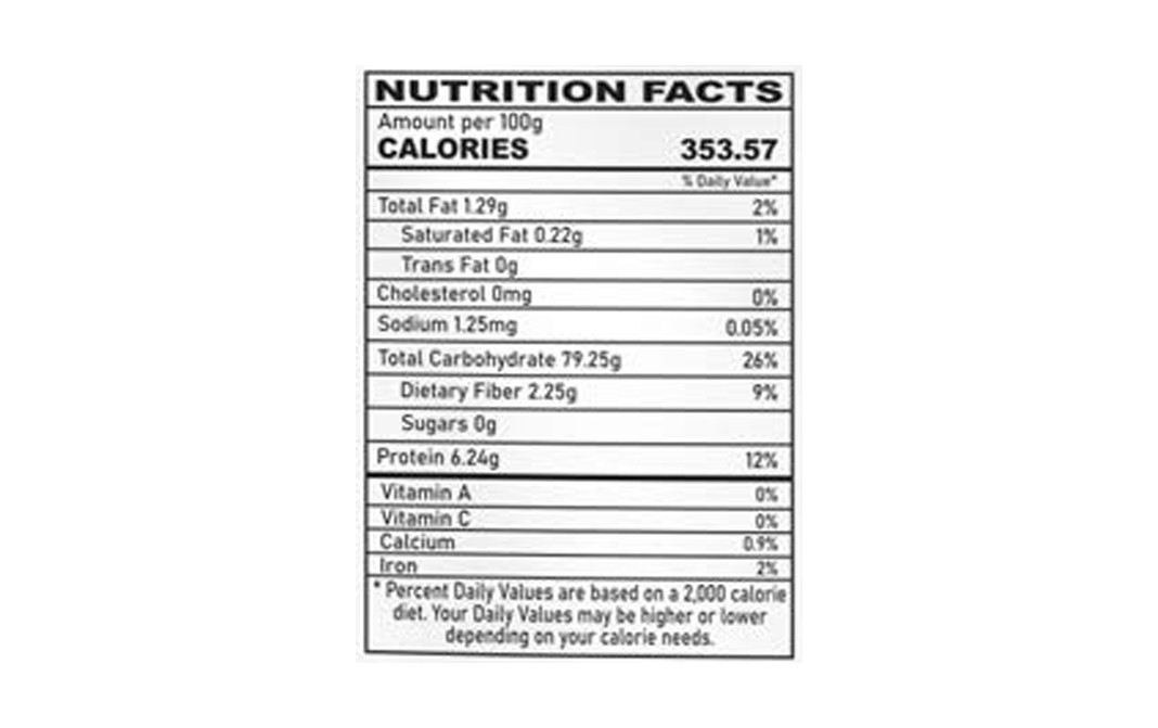Orgabite Organic Rice Flour    Pack  500 grams